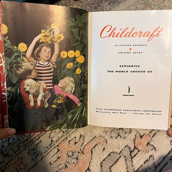 Vintage Childcraft 1961 Book Exploring the World Around Us - Picture 3 of 7